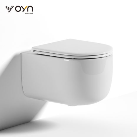 Single Hole Tornado Rimless Wall-hung Toilet GB90